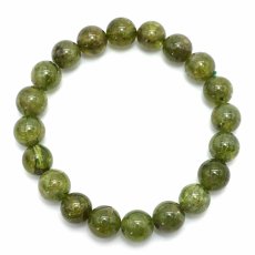 画像4: 【 一点もの 】 ペリドット ブレスレット 10mm玉 パキスタン産 peridot 希少 お守り 浄化 天然石 パワーストーン 【送料無料】 (4)