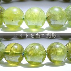 画像3: 【 一点もの 】 ペリドット ブレスレット 10mm玉 パキスタン産 peridot 希少 お守り 浄化 天然石 パワーストーン 【送料無料】 (3)