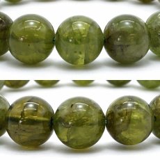 画像2: 【 一点もの 】 ペリドット ブレスレット 10mm玉 パキスタン産 peridot 希少 お守り 浄化 天然石 パワーストーン 【送料無料】 (2)