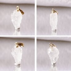 画像2: フェナカイト ラフ 原石 ペンダントトップ K18 1.95ct Sランク 日本製 【 1点もの 】ロシア産 ラフ原石 Phenakite 希少石 レア  誕生石 天然石 原石アクセサリー フェナス石 鉱物 pendant ネックレス 【 送料無料 】パワーストーン 浄化 お守り 天然石 カラーストーン (2)