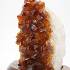 画像3: 【一点もの】シトリンクラスター 置物 ブラジル産 Citrine quartz dome 黄水晶 レア クラスター 浄化 風水 置き物 天然石 パワーストーン 【送料無料】 (3)