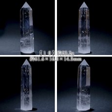 画像11: 水晶 ポイント 原石 ブラジル産 六角柱 【 一点もの 】 クリスタル crystal 浄化 空間 リフレッシュ パワーチャージ 天然石 パワーストーン (11)