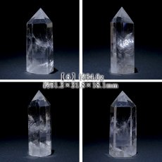 画像7: 水晶 ポイント 原石 ブラジル産 六角柱 【 一点もの 】 クリスタル crystal 浄化 空間 リフレッシュ パワーチャージ 天然石 パワーストーン (7)