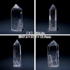 画像3: 水晶 ポイント 原石 ブラジル産 六角柱 【 一点もの 】 クリスタル crystal 浄化 空間 リフレッシュ パワーチャージ 天然石 パワーストーン (3)