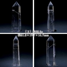 画像4: 水晶 ポイント 原石 ブラジル産 六角柱 【 一点もの 】 クリスタル crystal 浄化 空間 リフレッシュ パワーチャージ 天然石 パワーストーン (4)