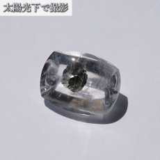 画像3: 【 一点もの 】 マルカジットインクォーツ ルース 15.30ct ブラジル産 marcasite マーカサイトインクォーツ 水晶 マルカジット 裸石 希少石 天然石 パワーストーン カラーストーン (3)