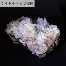 画像4: 【 一点もの 】 【日本銘石】 荒川鉱山水晶 クラスター 584.3ｇ 秋田県・荒川鉱山産 Quartz 原石 裸石 稀少石 浄化 天然石 パワーストーン カラーストーン (4)