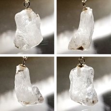 画像2: フェナカイト ラフ 原石 ペンダントトップ K18 4.0ct 日本製 【 1点もの 】ロシア産 ラフ原石 Phenakite 希少石 フェナス石 (2)