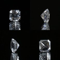 画像2: フェナカイト ルース 約0.43ct スクエアカット ロシア マリシェボ産 一点もの フェナス石 Phenakite 希少石 レア 裸石 天然石 パワーストーン カラーストーン (2)