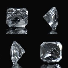 画像2: フェナカイト ルース 約0.99ct スクエアカット ロシア マリシェボ産 一点もの フェナス石 Phenakite 希少石 レア 裸石 天然石 パワーストーン カラーストーン (2)