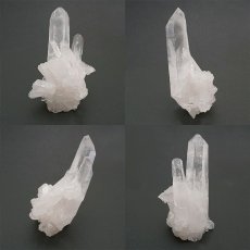 画像2: アーカンソー水晶 クラスター 98.1g アメリカ産 【 一点もの 】原石 稀少石 浄化 天然石 パワーストーン (2)