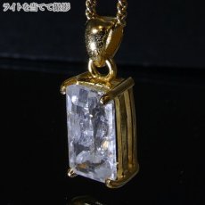 画像3: 【大決算SALE 30%OFF】 フェナカイト 5.7ct ペンダントトップ ロシア産 SV925 長方形 【 一点もの 】 Phenakite 日本製 希少石 フェナス石 ネックレス パワーストーン 浄化 (3)