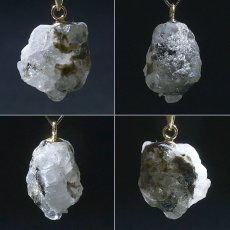 画像2: 【大決算SALE 30%OFF】 フェナカイト 4.0ct ペンダントトップ ロシア産 K18 ラフ 原石 【 一点もの 】 Phenakite 日本製 希少石 パワーストーン (2)