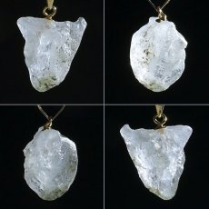 画像2: 【大決算SALE 30%OFF】 フェナカイト 4.0ct ペンダントトップ ロシア産 K18 ラフ 原石 【 一点もの 】 Phenakite 日本製 希少石 パワーストーン (2)