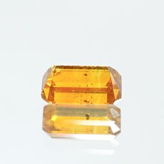 画像3: スファレライト イエロー 1.15ct ルース 長方形カット スペイン産 【一点もの】 Sphalerite 天然石 パワーストーン カラーストーン (3)