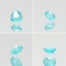 画像2: パライバトルマリン ルース マロンカット 0.160ct ブラジル産 【 一点もの 】 トルマリン Paraiba Tourmaline 10月誕生石 希少石 天然石 パワーストーン カ (2)