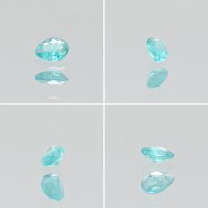 画像2: パライバトルマリン ルース ドロップカット 0.048ct ブラジル産 【 一点もの 】 トルマリン Paraiba Tourmaline 10月誕生石 希少石 天然石 パワーストーン カ (2)