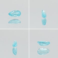 画像2: パライバトルマリン ルース ドロップカット 0.069ct ブラジル産 【 一点もの 】 トルマリン Paraiba Tourmaline 10月誕生石 希少石 天然石 パワーストーン カ (2)