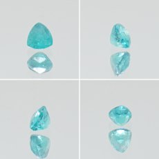 画像2: パライバトルマリン ルース トリリアントカット 0.125ct ブラジル産 【 一点もの 】 トルマリン Paraiba Tourmaline 10月誕生石 希少石 天然石 パワーストーン カ (2)