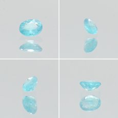 画像2: パライバトルマリン ルース オーバルカット 0.069ct ブラジル産 【 一点もの 】 トルマリン Paraiba Tourmaline 10月誕生石 希少石 天然石 パワーストーン カ (2)