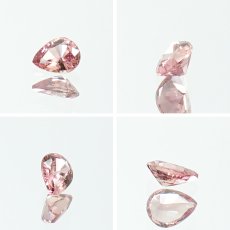 画像2: パパラチャサファイア 0.150ct ルース ペアシェイプ スリランカ産 【一点もの】Padparadscha Sapphire サファイア 天然石 パワーストーン カラーストーン (2)