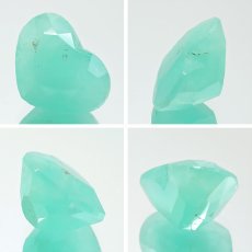 画像2: エメラルド 8.05ct ハートカット コロンビア・チボール鉱山産 【一点もの】 Emerald 裸石 緑柱石 5月誕生石 天然石 パワーストーン カラーストーン (2)