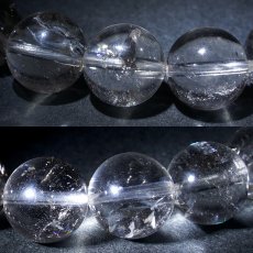 画像5: レインボーレムリアンシード 11mm ブレスレット 水晶 コロンビア産 【一点物】 Lemurian Seed 稀少石 瞑想 ヒーリング 浄化 天然石 パワーストーン カラーストーン (5)