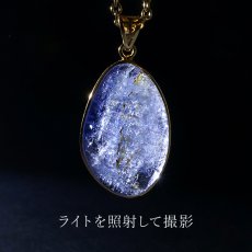 画像3: タンザナイト SV925 ペンダントトップ ローズカット 覆輪 タンザニア産  一点物 Tanzanite 12月 誕生石 天然石 パワーストーン カラーストーン (3)