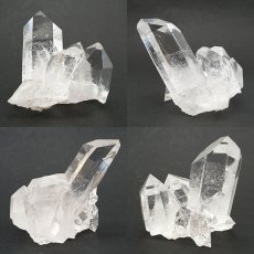 画像2: ゼッカデソーザ水晶 原石 クラスター ブラジル産 【一点もの】 Zecadesouza Quartz 稀少石 浄化 天然石 パワーストーン カラーストーン (2)