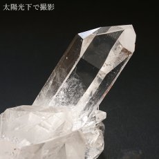 画像3: ゼッカデソーザ水晶 原石 クラスター ブラジル産 【一点もの】 Zecadesouza Quartz 稀少石 浄化 天然石 パワーストーン カラーストーン (3)