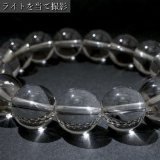 画像4: 【山梨一級研磨士 作】 天然水晶 15mm ブレスレット ブラジル産 手研磨 山梨県甲府市 職人 匠 宝石研磨 お守り 浄化 天然石 パワーストーン カラーストーン (4)