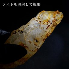 画像3: 山梨乙女水晶 原石 約60.4g 山梨県産 【通販専売】 一点もの 酸化鉄 Otome Quartz 乙女鉱山 国産水晶 お守り 浄化 天然石 パワーストーン カラーストーン (3)