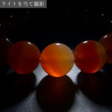 画像4: 【山梨一級研磨士 作】 玉髄 15mm ブレスレット ブラジル産 手研磨 山梨県甲府市 職人 匠 宝石研磨 カルセドニー お守り 浄化 天然石 パワーストーン カラーストーン (4)