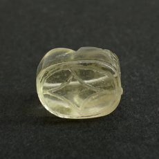 画像4: リビアングラス ヒキュウ エジプト産 貫通穴 【一点もの】 インパクトガラス Libyan Glass 隕石 天然ガラス テクタイト 希少 レア 天然石 パワーストーン (4)