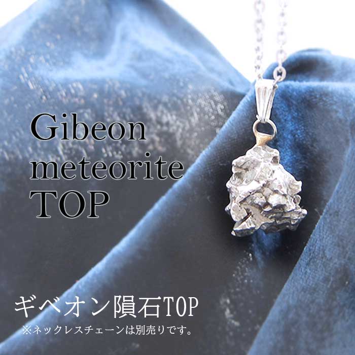 ギベオン隕石【生命の花・フラワーオブライフ】ペンダントトップ