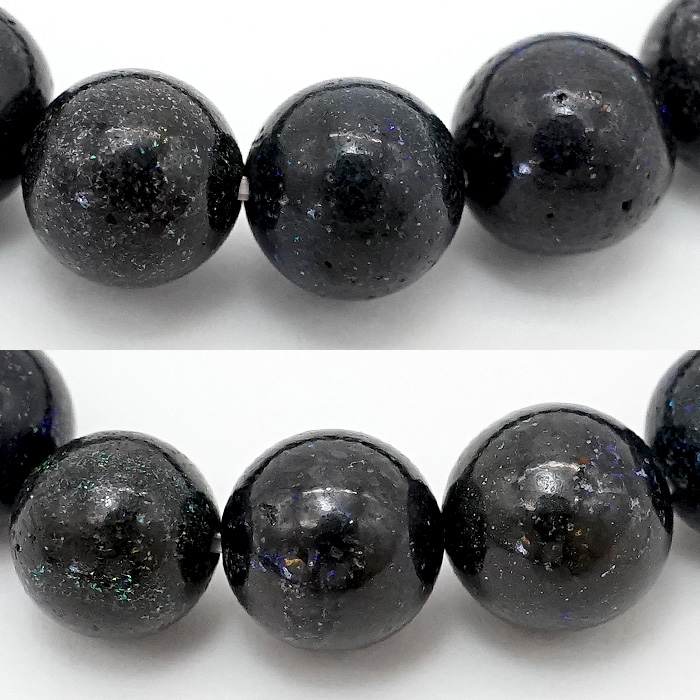 【 一点もの 】 ブラックマトリックスオパール ブレスレット オーストラリア産 10mm オパール Black matrix opal 10月誕生石  天然石 パワーストーン カラーストーン